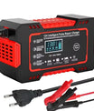 Carregador de Bateria de Carro 12V 6A, Carregador de Reparo por Impulso com Tela LCD, para todas as Baterias de Chumbo-Ácido 12V e Baterias de Partida