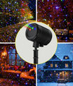 RGB-Laser-Ambientebeleuchtung für Garten & Rasen, Rot-Grün-Blaue Partybeleuchtung für Weihnachten & Halloween