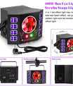 100W Bienenauge Stroboskop Bühnenstrahler 4-in-1 RGBW LED Effektlicht DMX512 DJ-Lichteffekt für Disco Party  Konzert Nachtclub