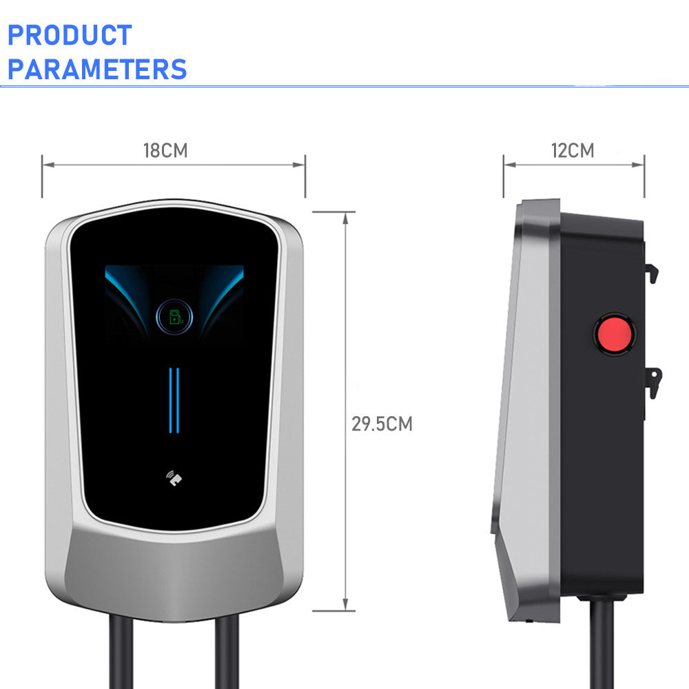 Stacja ładowania pojazdów elektrycznych Noeifevo Q6 7KW Wallbox 32A 1Phase Type 2 5M DC6mA Zabezpieczenie RCD