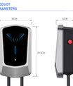 Noeifevo Q6 22KW EV-latausaseman seinäkotelo 32A 3Phase Type 2 5M DC6mA RCD-suojaus